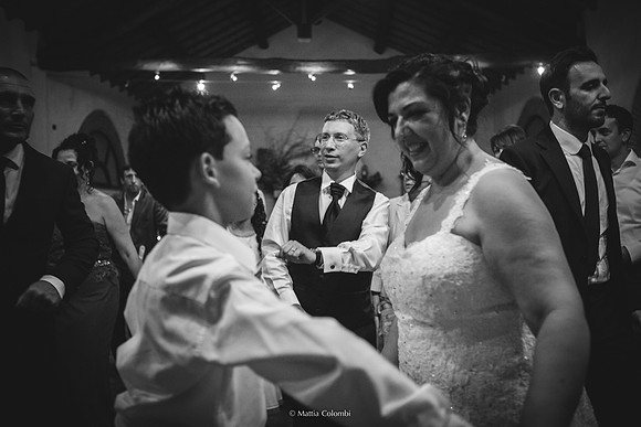Matrimonio religioso nella chiesa di San Lanfranco a Pavia, ricevimento ai Granai Certosa.
