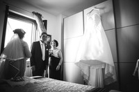 Matrimonio religioso nella chiesa di San Lanfranco a Pavia, ricevimento ai Granai Certosa.