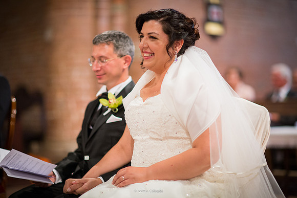 Matrimonio religioso nella chiesa di San Lanfranco a Pavia, ricevimento ai Granai Certosa.