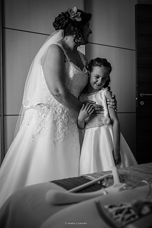 Matrimonio religioso nella chiesa di San Lanfranco a Pavia, ricevimento ai Granai Certosa.