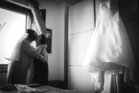 Matrimonio religioso nella chiesa di San Lanfranco a Pavia, ricevimento ai Granai Certosa.