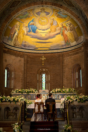 Matrimonio religioso a Pavia Chiesa di San Teodoro,  Vecchia Pavia al Mulino M.& G.