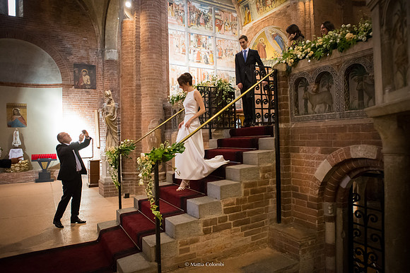 Matrimonio religioso a Pavia Chiesa di San Teodoro,  Vecchia Pavia al Mulino M.& G.