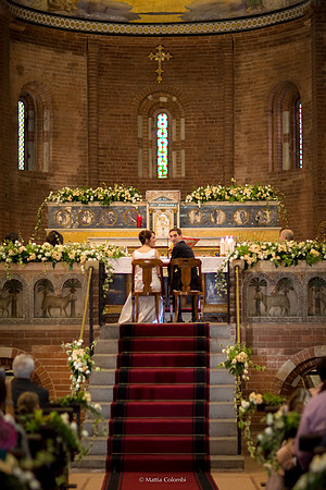 Matrimonio religioso a Pavia Chiesa di San Teodoro,  Vecchia Pavia al Mulino M.& G.