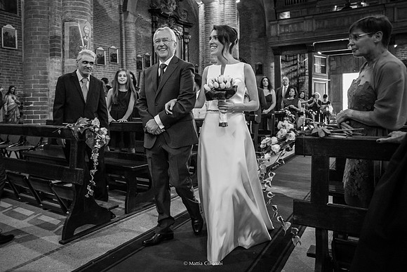 Matrimonio religioso a Pavia Chiesa di San Teodoro,  Vecchia Pavia al Mulino M.& G.