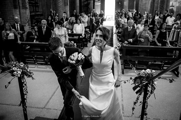 Matrimonio religioso a Pavia Chiesa di San Teodoro,  Vecchia Pavia al Mulino M.& G.