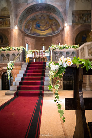 Matrimonio religioso a Pavia Chiesa di San Teodoro,  Vecchia Pavia al Mulino M.& G.