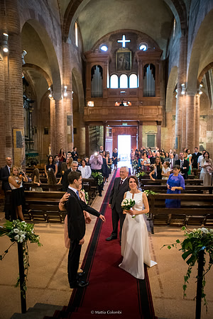 Matrimonio religioso a Pavia Chiesa di San Teodoro,  Vecchia Pavia al Mulino M.& G.