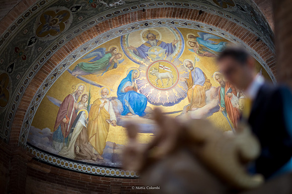 Matrimonio religioso a Pavia Chiesa di San Teodoro,  Vecchia Pavia al Mulino M.& G.
