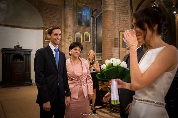 Matrimonio religioso a Pavia Chiesa di San Teodoro,  Vecchia Pavia al Mulino M.& G.
