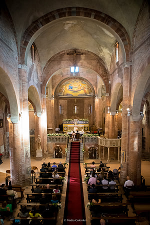 Matrimonio religioso a Pavia Chiesa di San Teodoro,  Vecchia Pavia al Mulino M.& G.