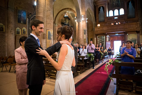 Matrimonio religioso a Pavia Chiesa di San Teodoro,  Vecchia Pavia al Mulino M.& G.