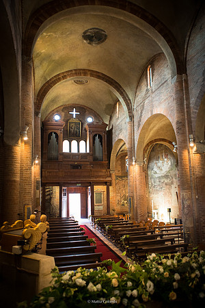 Matrimonio religioso a Pavia Chiesa di San Teodoro,  Vecchia Pavia al Mulino M.& G.