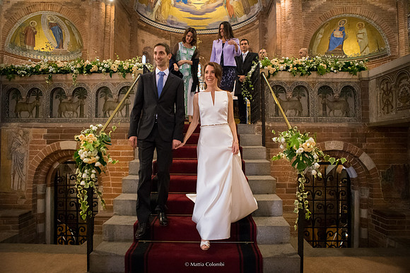 Matrimonio religioso a Pavia Chiesa di San Teodoro,  Vecchia Pavia al Mulino M.& G.