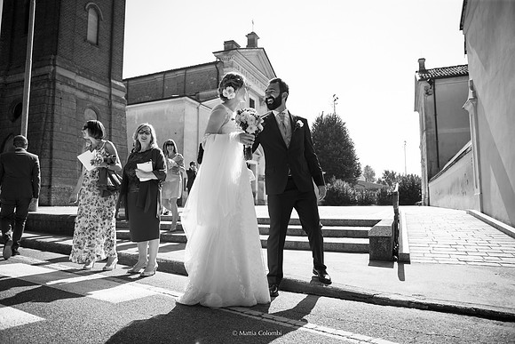 Matrimonio religioso e ricevimento La Volta del Vescovo Piacenza M&R