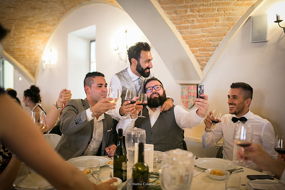 Matrimonio religioso e ricevimento La Volta del Vescovo Piacenza M&R