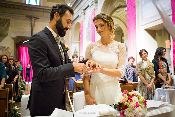 Matrimonio religioso e ricevimento La Volta del Vescovo Piacenza M&R