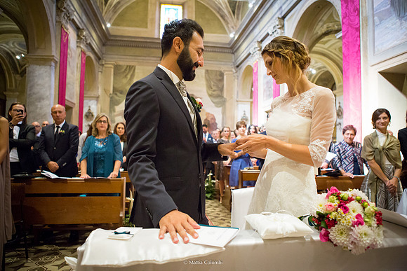 Matrimonio religioso e ricevimento La Volta del Vescovo Piacenza M&R