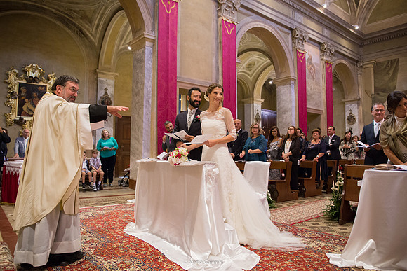 Matrimonio religioso e ricevimento La Volta del Vescovo Piacenza M&R