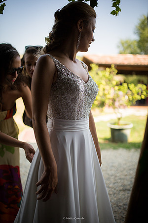 Matrimonio Civile nella chiesetta del Comune di Pavia, Ricevimento Agriturismo Boccapane.