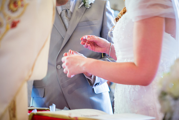 Matrimonio con rito religioso, ricevimento alla Rocca di Montalfeo.
