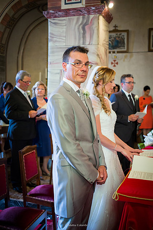 Matrimonio con rito religioso, ricevimento alla Rocca di Montalfeo.