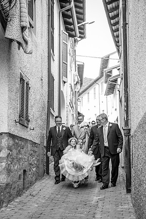 Matrimonio con rito religioso, ricevimento alla Rocca di Montalfeo.