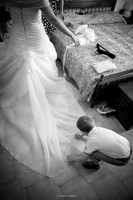Matrimonio religioso a Pavia nella chiesa di Santa Maria delle Grazie. Ricevimento a Tenuta Campo Lungo.