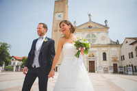 Matrimonio religioso a Mogliano Veneto - Ricevimento Aranceria di Villa Zoppolato C.& F.